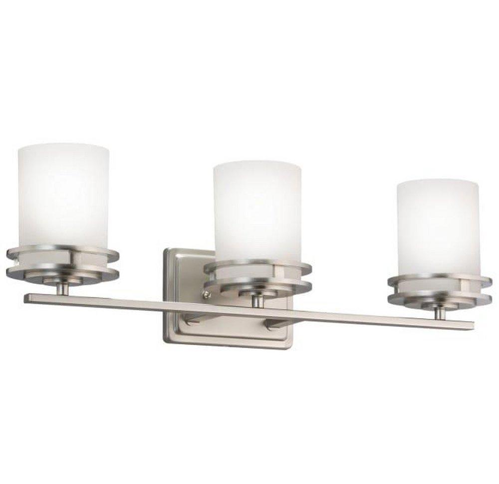 Kichler Lighting Brushed Nickel 7-3/4 x 6-1/2 in. 100W 3-Light Medium Bracket 