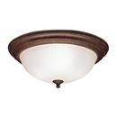 Kichler Lighting Tannery Bronze 60W 3-Light Medium Base Incandescent Ceiling Light 