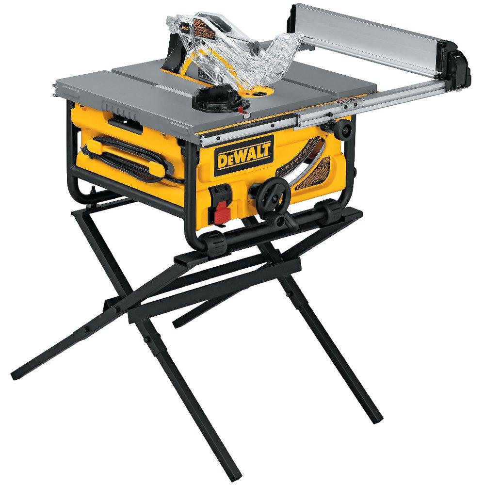 DEWALT 3850 RPM Job Site Table Saw 