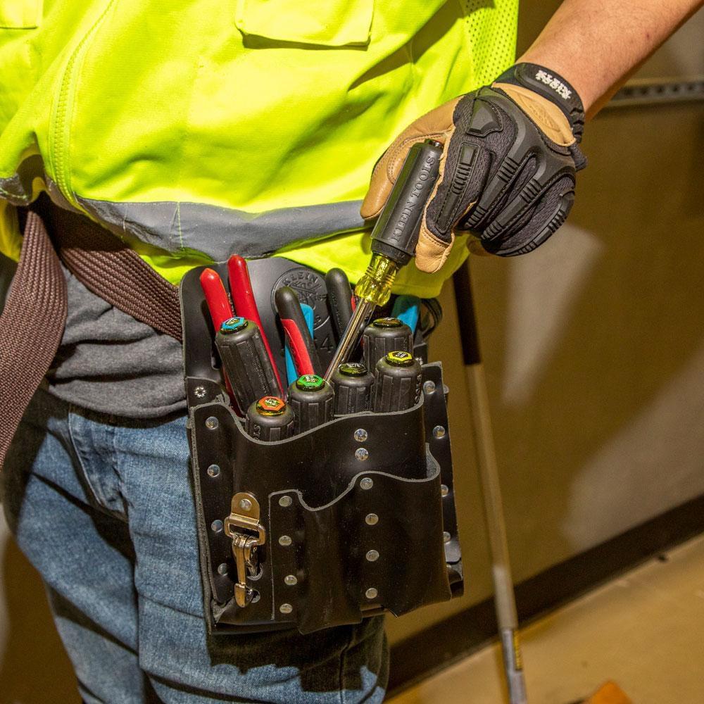 Klein Tools Black 5/16 in. Magnetic Nut Driver 7 Piece 