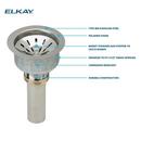 Elkay Chrome Deluxe Drain Outlet 