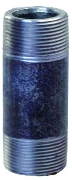 4 x 48 in. MPT Schedule 40 Welded Black Carbon Steel Ready Cut Pipe