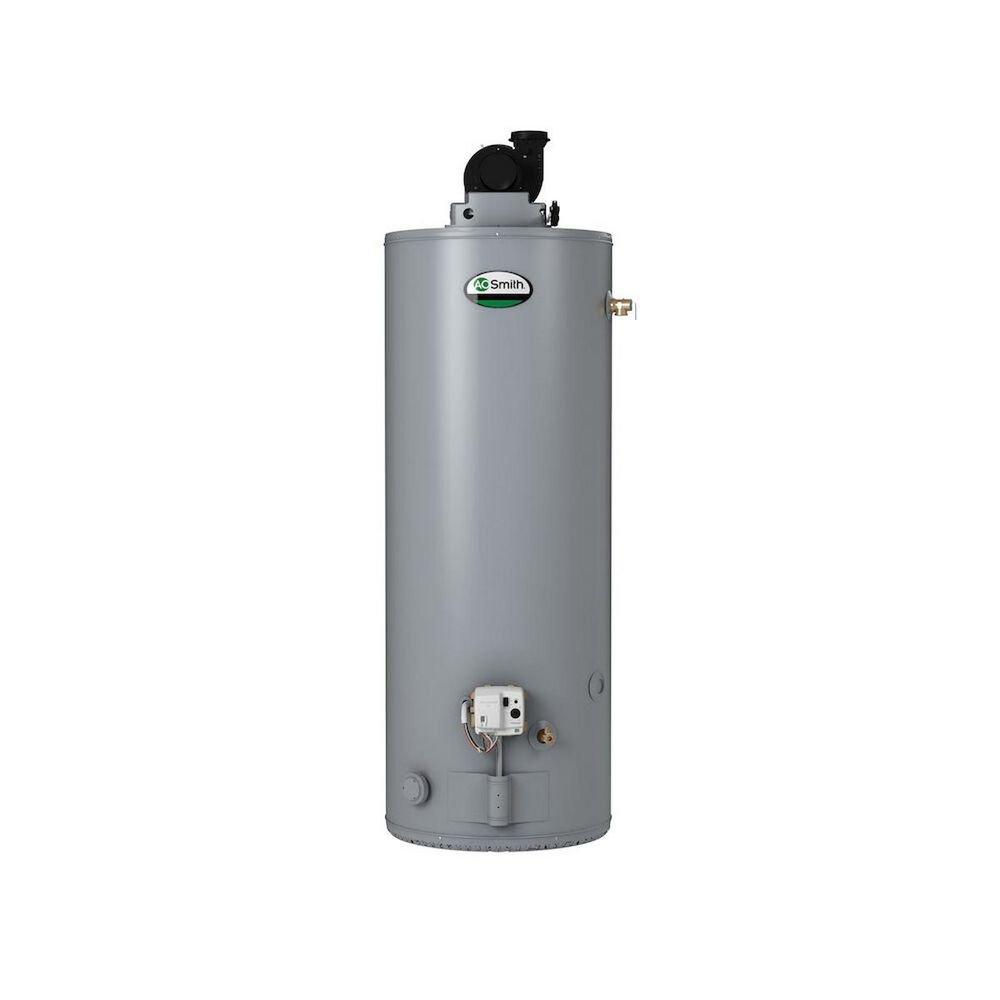 A.O. Smith Tall 50 MBH Residential Natural Gas Water Heater 