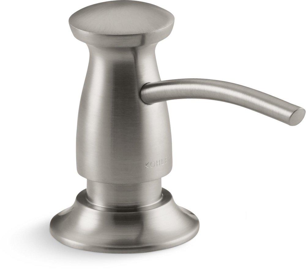 KOHLER Vibrant® Stainless 16 oz. 3-5/16 in. Soap & Lotion Dispenser 