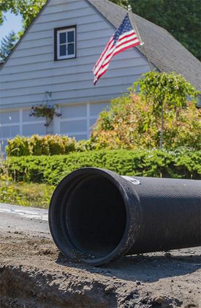 Clow Water Systems 18 ft. Tyton Joint 350# CL350 Ductile Iron Pipe 