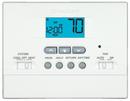 1-Heat 1-Cool Digital Programmable Thermostat (Less Cover) in White