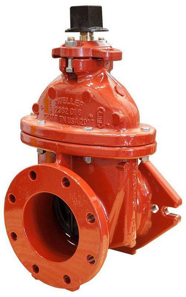 Mueller Company Mechanical Joint x Flanged Ductile Iron Resilient Seated Waterworks Tapping Valve 