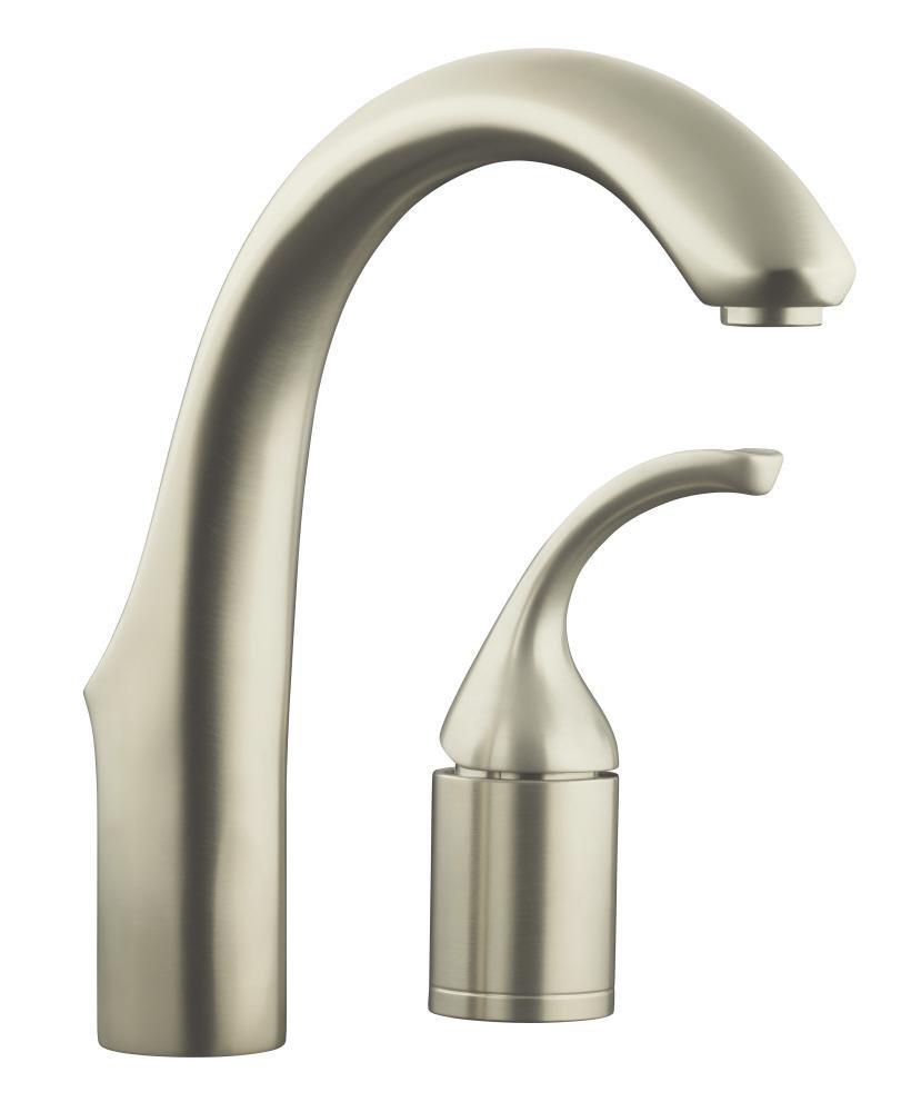 KOHLER Vibrant&reg; Stainless Single Lever Handle Bar Faucet 