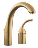 Single Lever Handle Bar Faucet in Vibrant Brushed Bronze