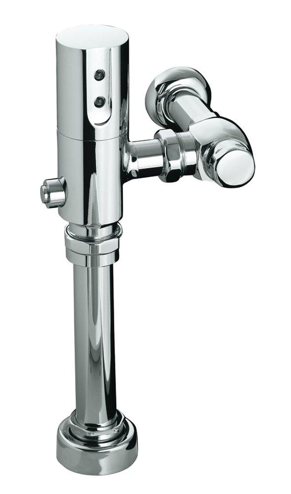 KOHLER Polished Chrome Touchless DC Toilet 1.28 gpf. Flushometer Valve 