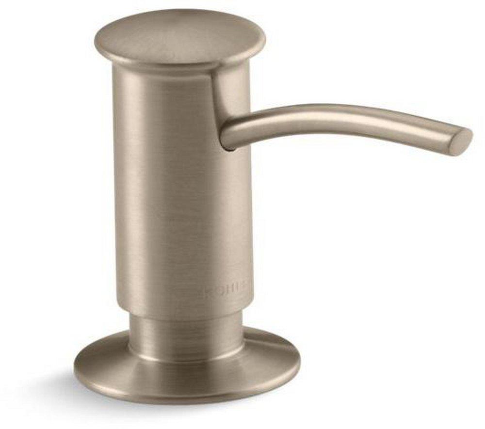 KOHLER Vibrant&reg; Brushed Bronze 16 oz. 3-1/16 in. Soap & Lotion Dispenser 