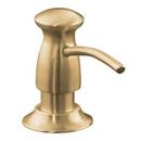KOHLER Vibrant&reg; Brushed Bronze 3-5/16 in. Kitchen Soap Dispenser 