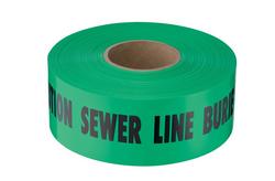 3 in. x 1000 ft. Non-detectable Sewer Tape in Green