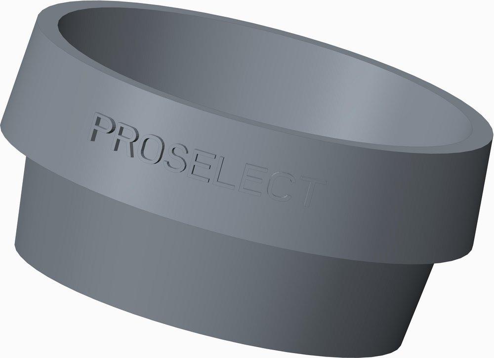 PROSELECT® Black 5-1/4 in. Cast Iron Valve Box Riser 