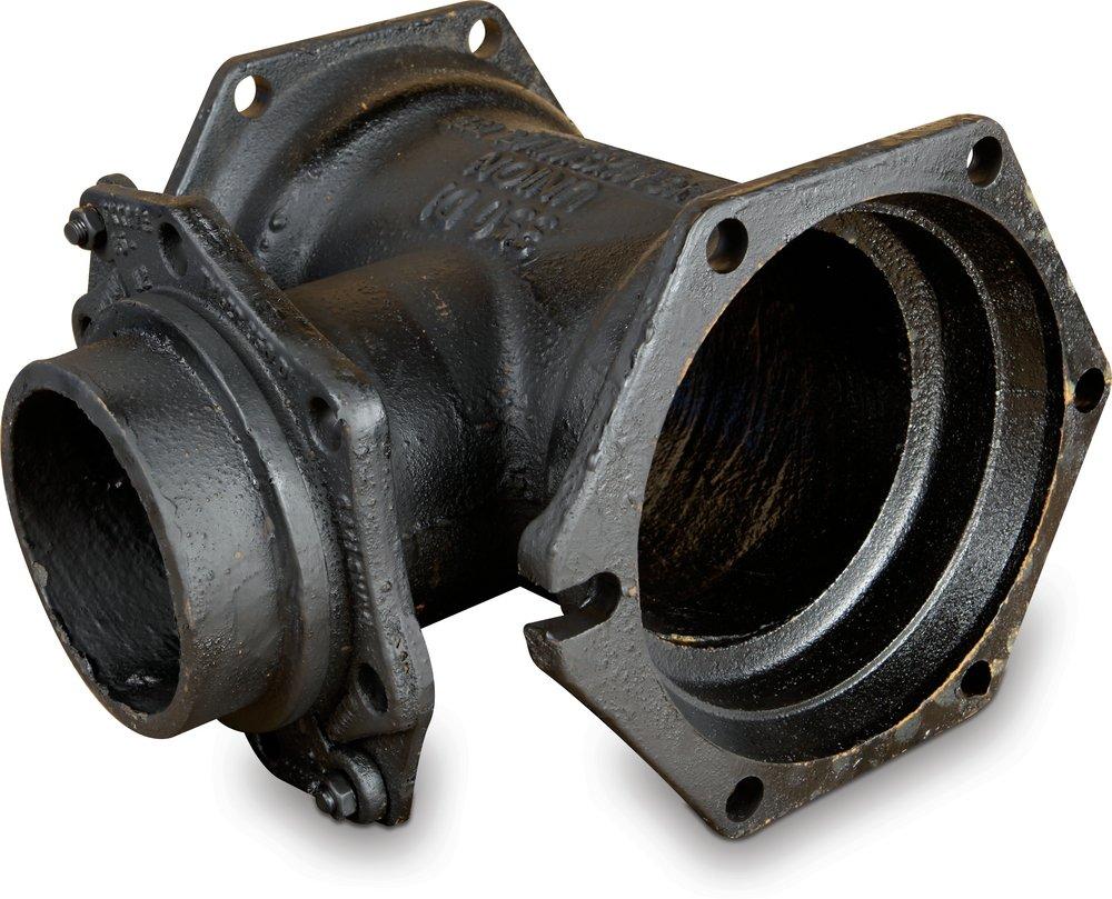 Tyler Union Mechanical Joint x Swivel Ductile Iron C110 Full Body Tee (Less Accessories) 
