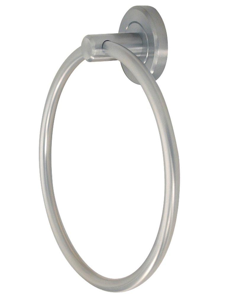 Gatco Satin Nickel Round Closed Towel Ring 