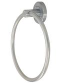 Gatco Satin Nickel Round Closed Towel Ring 