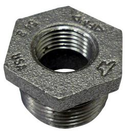 2 x 3/4 in. NPS 150# Black Cast Iron HEX Reducing Bushing