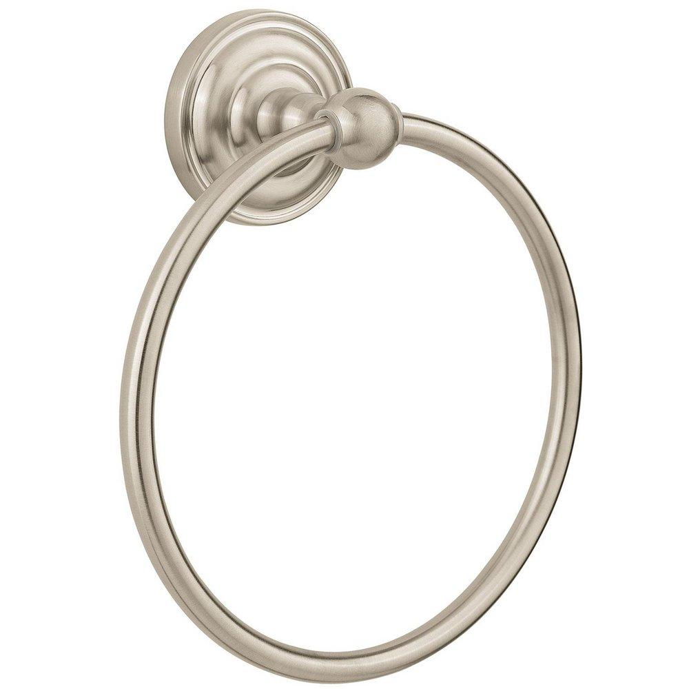 Pfister Brushed Nickel Round Closed Towel Ring 