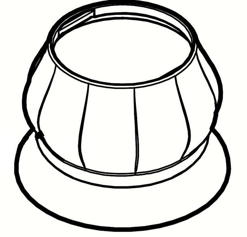 Pfister Polished Chrome Spout Base 