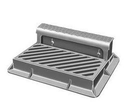 43 x 31 x 6 in. Curb Inlet Grate