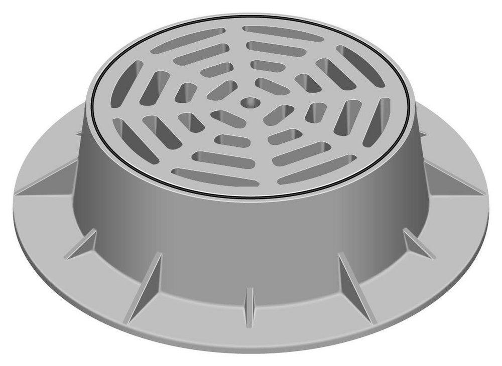 Neenah Foundry 8-7/8 in. x 23 in. Cast Iron Catch Basin Grate 
