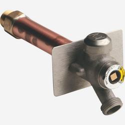 Bronze Nickel 1/2 x 3/4 in. FNPT and MNPT x GHT Wall Hydrant