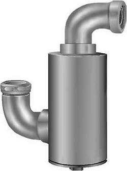 1-1/2 in. Hair and Lint Solid Interceptor