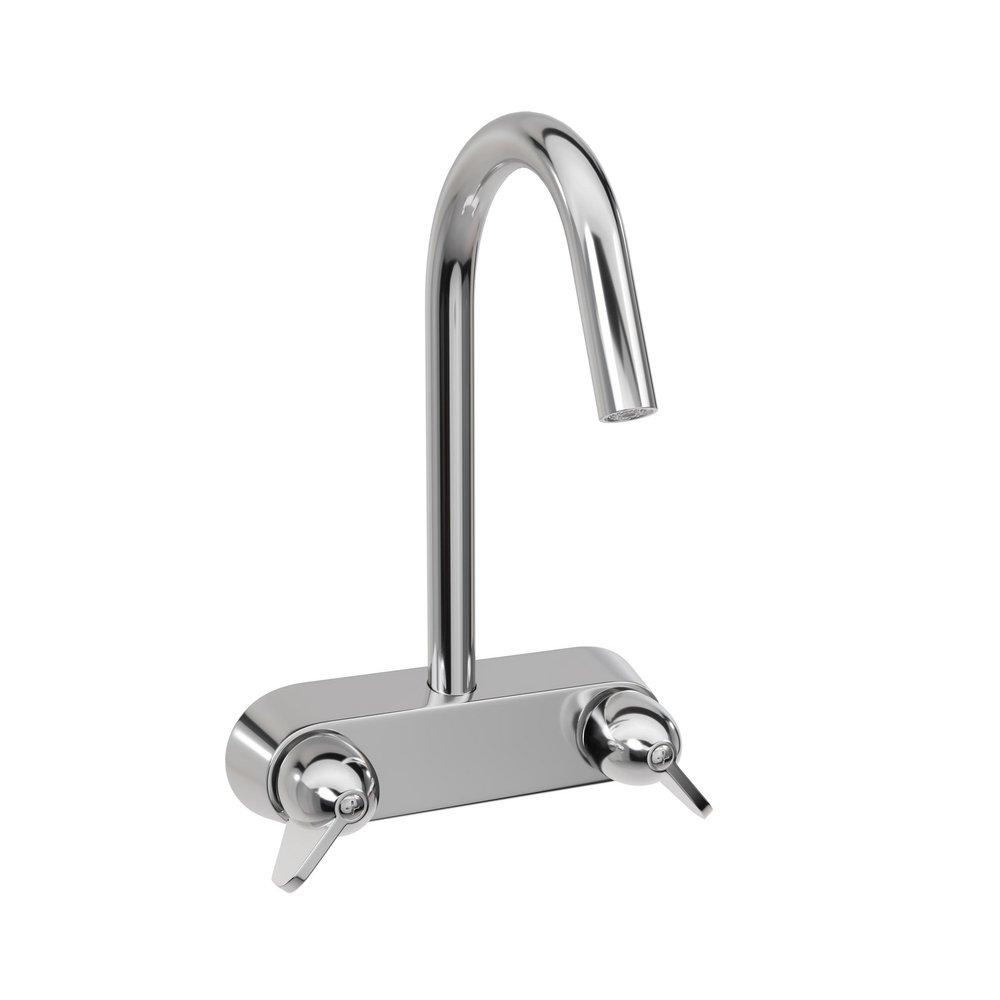 PROFLO&reg; Polished Chrome Two Knob Handle Laundry Faucet 