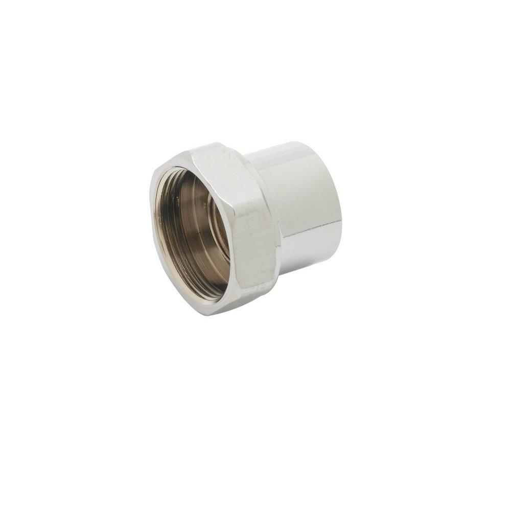 T&S Brass Chrome Plated Rigid Spout Adapter 