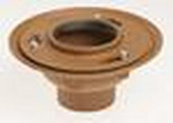 2 in. No-Hub Cast Iron Floor Drain Body Accessory with Tamper Proof Connector