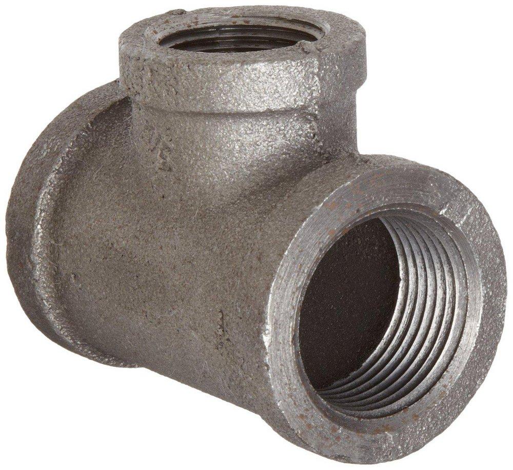 FPT 150# Black Malleable Iron Reducing Tee 