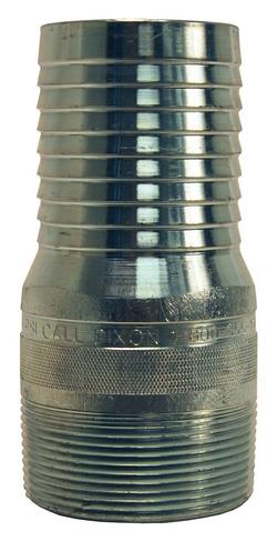 1 x 3-1/2 in. NPT Combination Galvanized Zinc Plated Carbon Steel King Nipple
