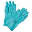 22 mil Rubber Agriculture and Automotive Aftermarket Reusable Gloves in Green Size 7
