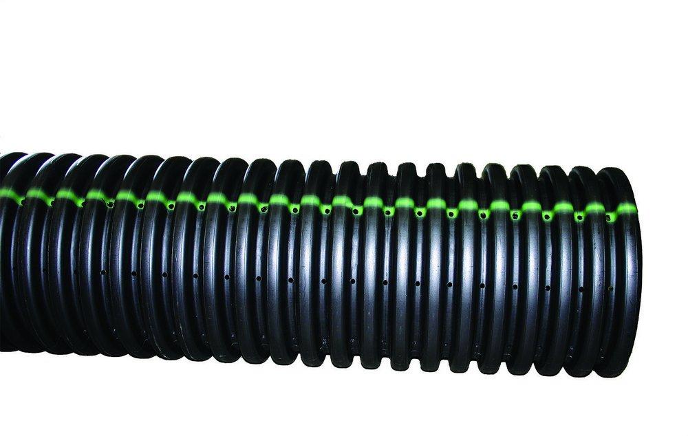 ADS&reg; 20 ft. Bell End x Spigot Plastic Drainage Pipe 