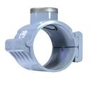 NDS Grey 4 in. FIPT PVC Saddle 