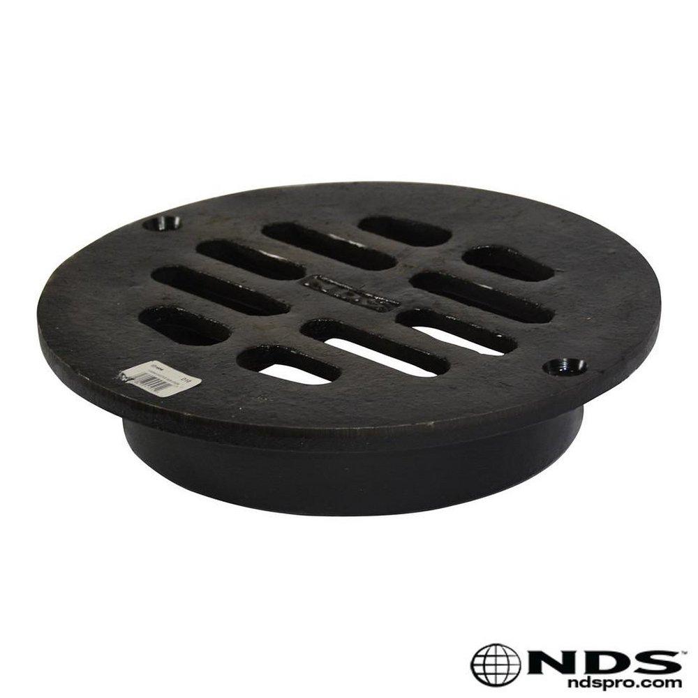 NDS Black Ductile Iron Round Grate 