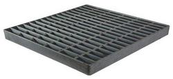 Square Grate in Galvanized Steel