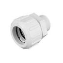 NDS White MPT x Insert PVC Adapter 
