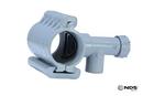 NDS Grey Hot/Wet Tap PVC Saddle for 3/4 in. and 1 in. PVC Pipes Service Lines 