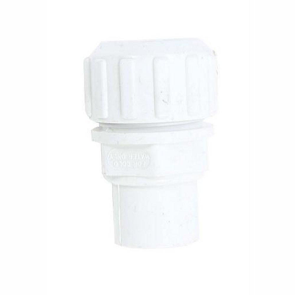 NDS White MPT x Socket Schedule 40 PVC Adapter 