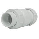 NDS White Plastic Union Slip Swing Check Valve 