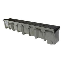 6-7/10 x 48 in. Sloped Channel Drain
