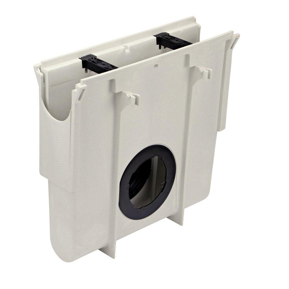 NDS Light Grey Sloped In-Line Catch Basin 