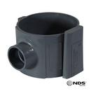 NDS Grey 6 in. IPS x Slip PVC Saddle 