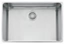 22-13/16 x 16-15/16 in. No Hole Stainless Steel Single Bowl Undermount Kitchen Sink