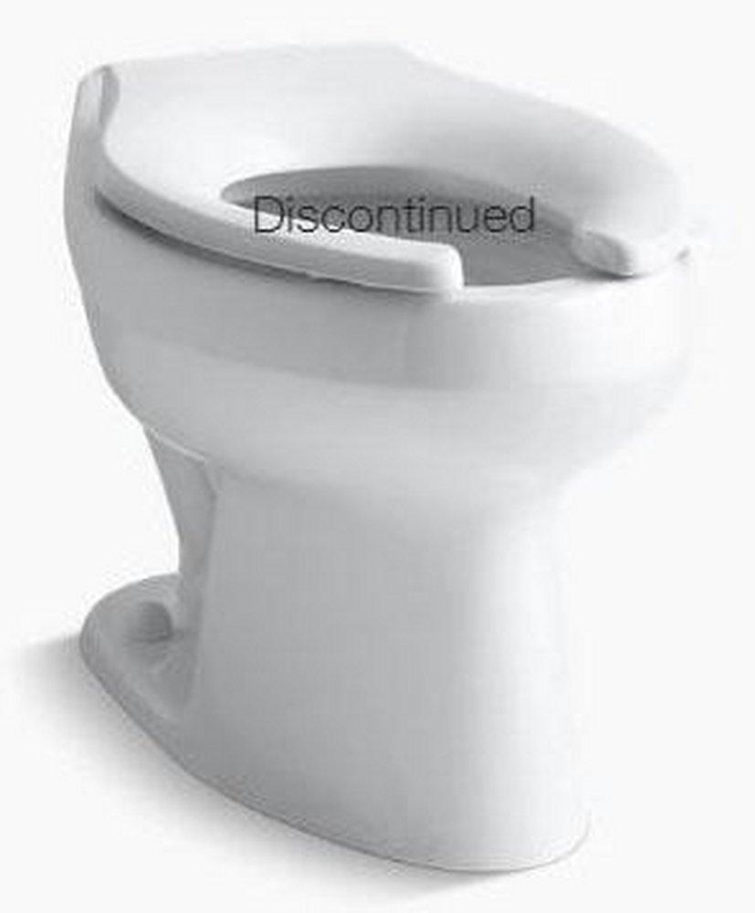 KOHLER White Elongated Toilet Bowl 