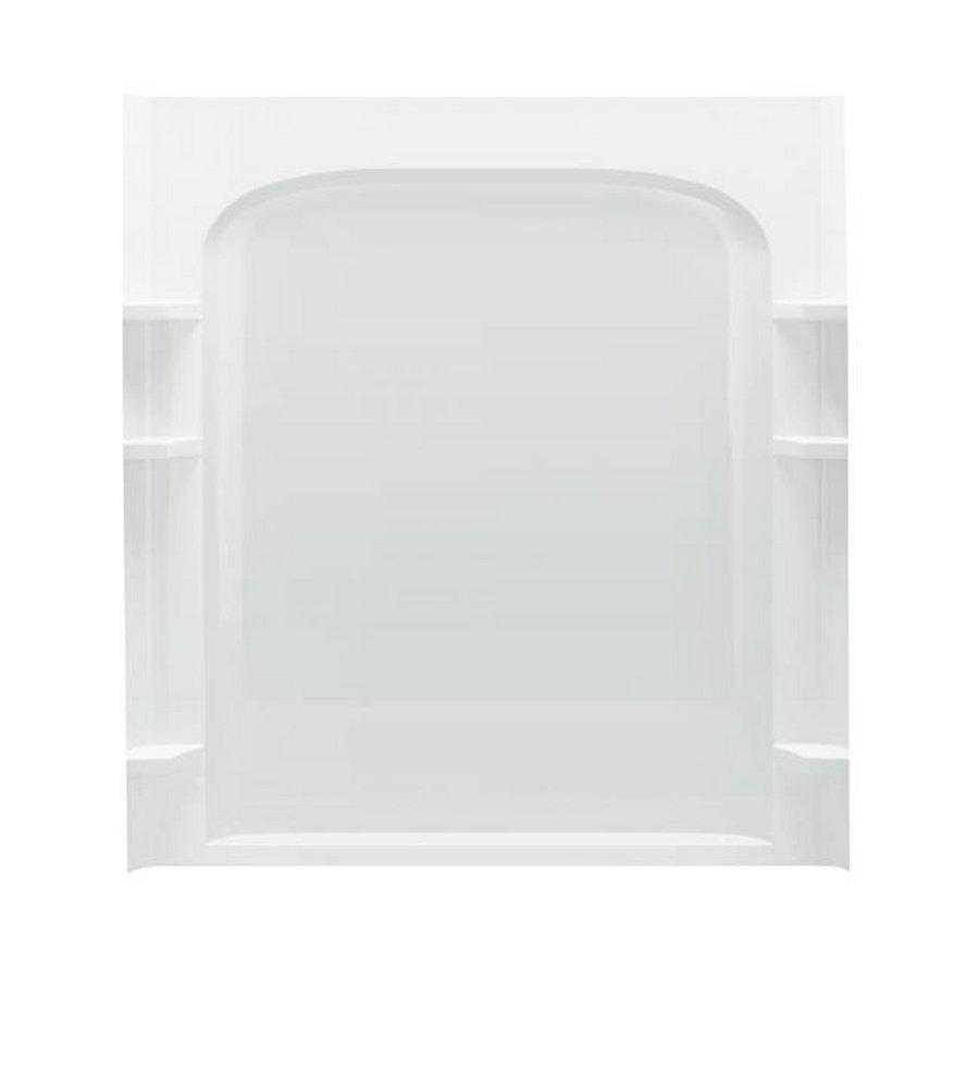 Sterling White 60 x 72-1/2 in. Tub & Shower Wall 