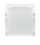 60 x 72-1/2 in. Tub & Shower Back Wall in White