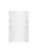 Sterling White 48 in. Shower Wall in White 